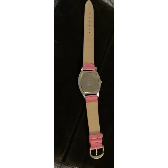 Sergio Valente Watch Women Pink Stainless Steel Rhinestone Bling Not Tested - Picture 5 of 9